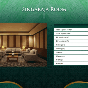Singaraja Room (Sponsor)